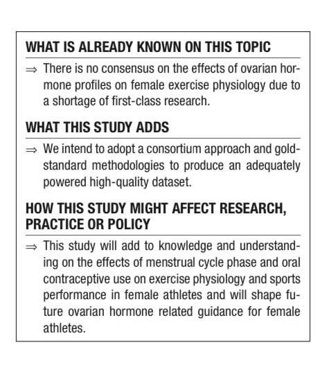 🆕 viewpoint Collaborative international multisite network of researchers on female athletes 🙌 By @ElliottSale, @DrKateAckerman, @lebrun_connie, @Sale_ExNut, @PaulSwinton9, @AC_Hackney #UnderTheSpotlight #WeAreBOSEM