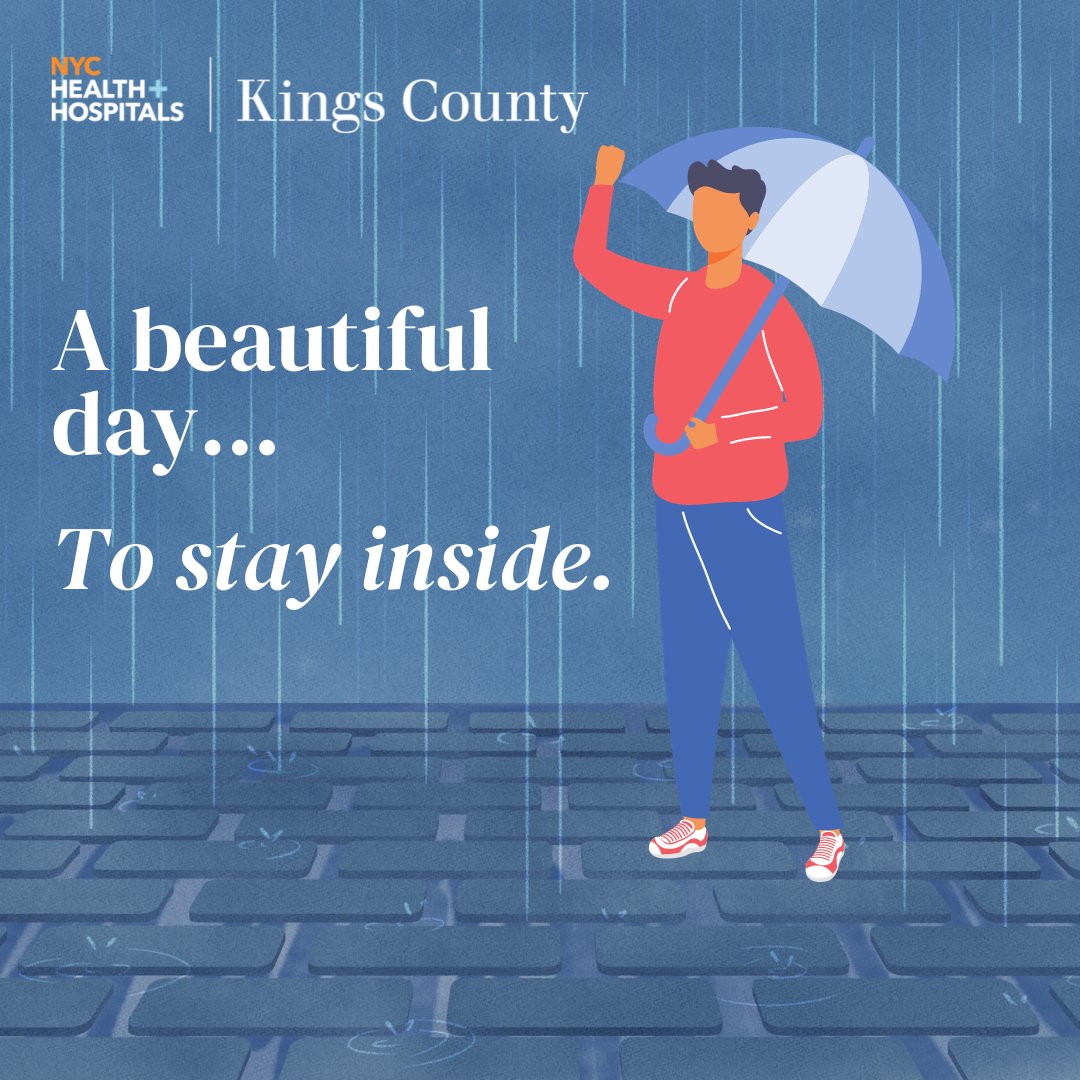 KingsCountyHosp's tweet image. #WeatherTips New Yorkers, there is heavy rain with flood risks on the way. The best way to stay safe and stay dry is to avoid travel, move to higher ground, and stay informed. Here’s what to know in case of a flood.
  ✅Stay inside if possible.
  ✅Move to higher floors.