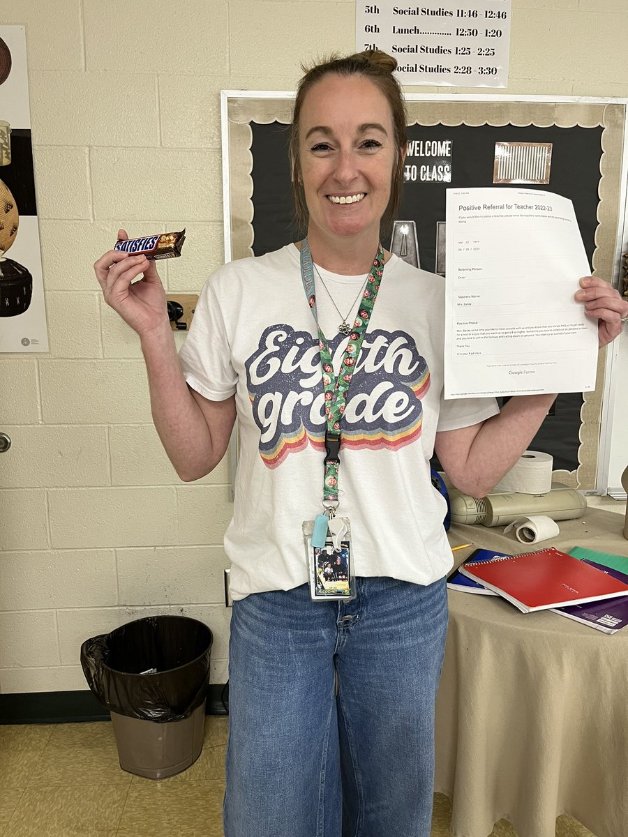 NMScougars's tweet image. 🌟 Celebrating our amazing teachers who earned positive office referrals! 📚🙌 Kudos for fostering a culture of excellence in our school. #PositiveReferrals #TeacherAppreciation