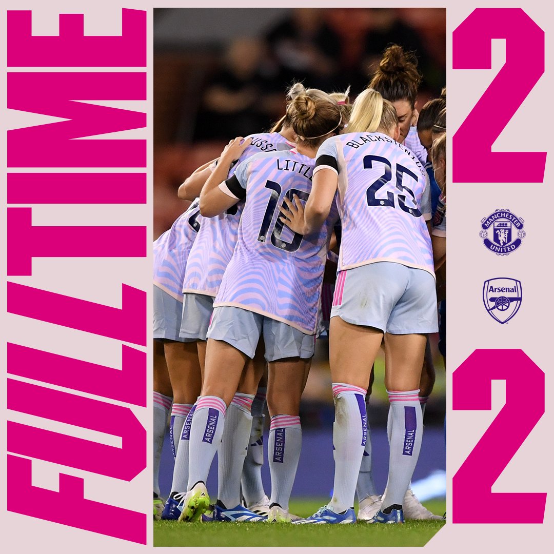 ArsenalWFC's tweet photo. A late equaliser from Lacasse. Onto the next. https://t.co/TtZTw7UDJt