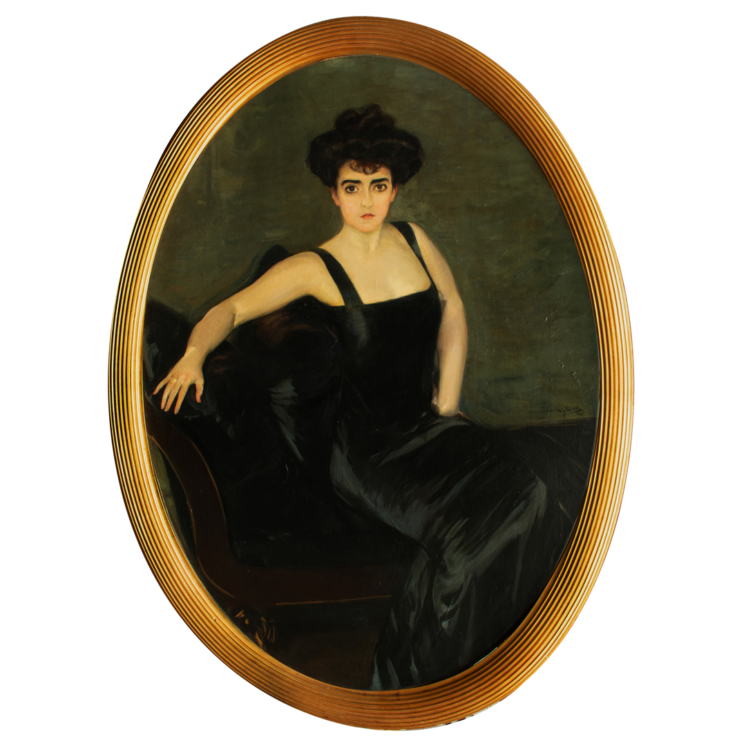 Join us for the Luis Martín Lecture Series in the Humanities beginning Oct. 13,  "Siren's Song: The Allure of Spanish Painters and their American Collectors." Joaquín Sorolla y Bastida,
"Portrait of Esperanza Conill de Zanetti." 📸: Leon Gallery. 
🎟: bit.ly/3tsmd0Y