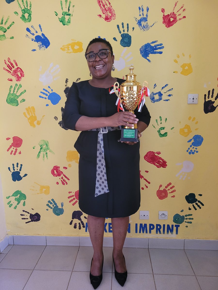 Uplifting comes from the LORD and recognition from men 🙏 . Thanks to  my colleagues and the SAHC HERITAGE organizing team  for choosing to be a winner 🏆 of the 2023 edition.