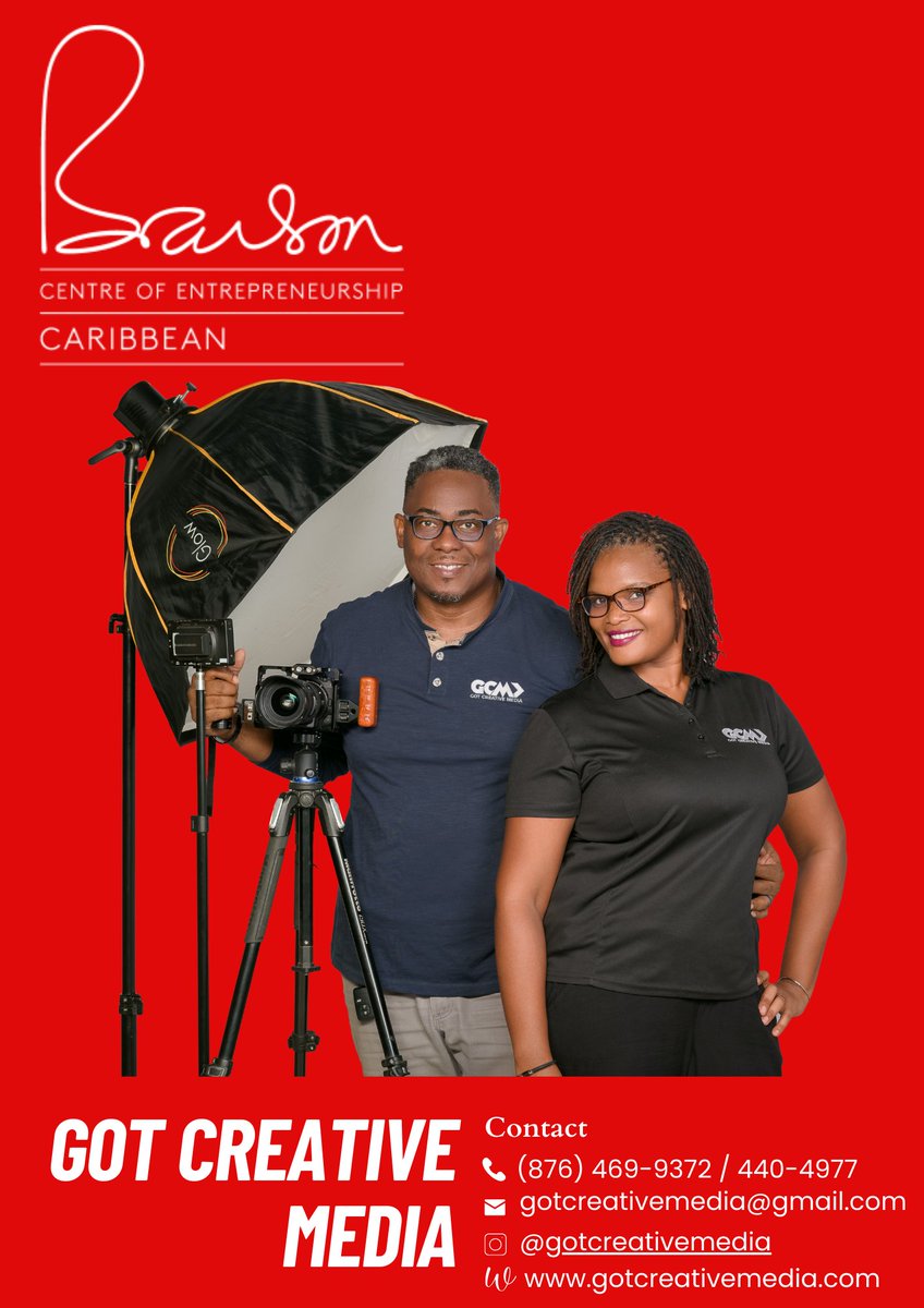 Got Creative Media (GCM) is a content creation company founded by Cedric &amp; Grace Henry.

Join us in Congratulating Grace and Cedric.
@gotcreativemedia
#bransoncentre #graduate #directaccelerator