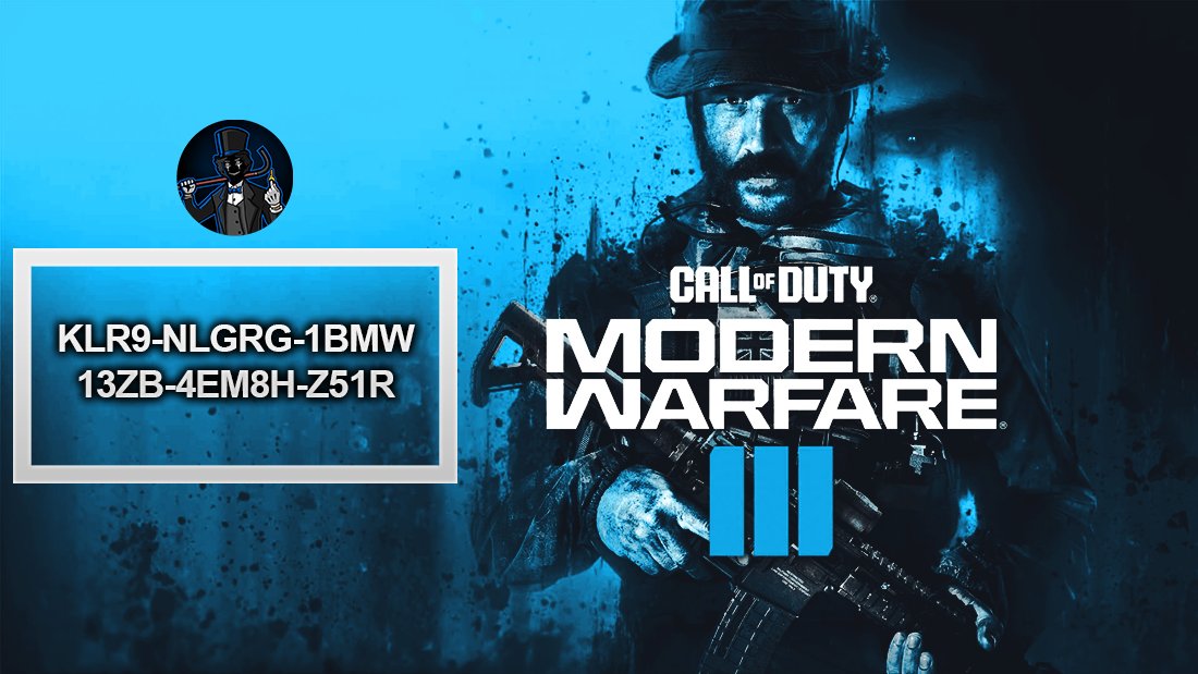 KEYC0DES's tweet photo. 🎁#ModernWarfareIII giveaway drop #1:

👉Redeem: https://t.co/R8hAh1zpYE
💙Follow &amp; turn notifications on!
🛍️Buy: https://t.co/f5cOsriQ4O
😎Become a Discord member: https://t.co/IXRgMt28rL

#MW2023 #MWIII #MW3 #ModernWarfare3 #Giveaway #BETA #ModernWarfareZombies https://t.co/bfBWqVToKB