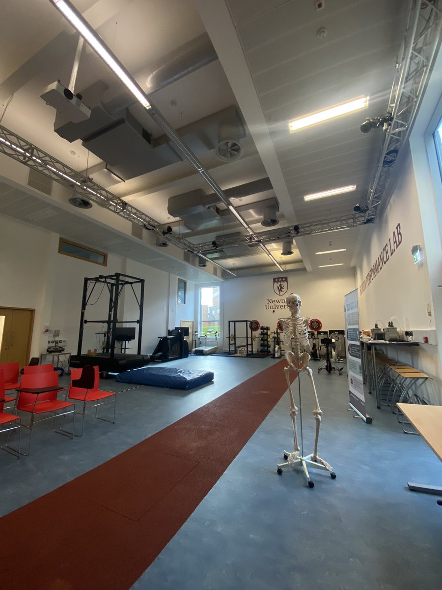 All set for our open day to meet you! Come down and visit us at the Human Performance Lab. 

We are based in the Edward’s Building at the <a href="/NUSportsCentre/">Newman Sport & Fitness Centre</a>😊 Come introduce yourself to us &amp; see what cool kit we have on hand! 

Did you know we had an anti-gravity treadmill? 🫨