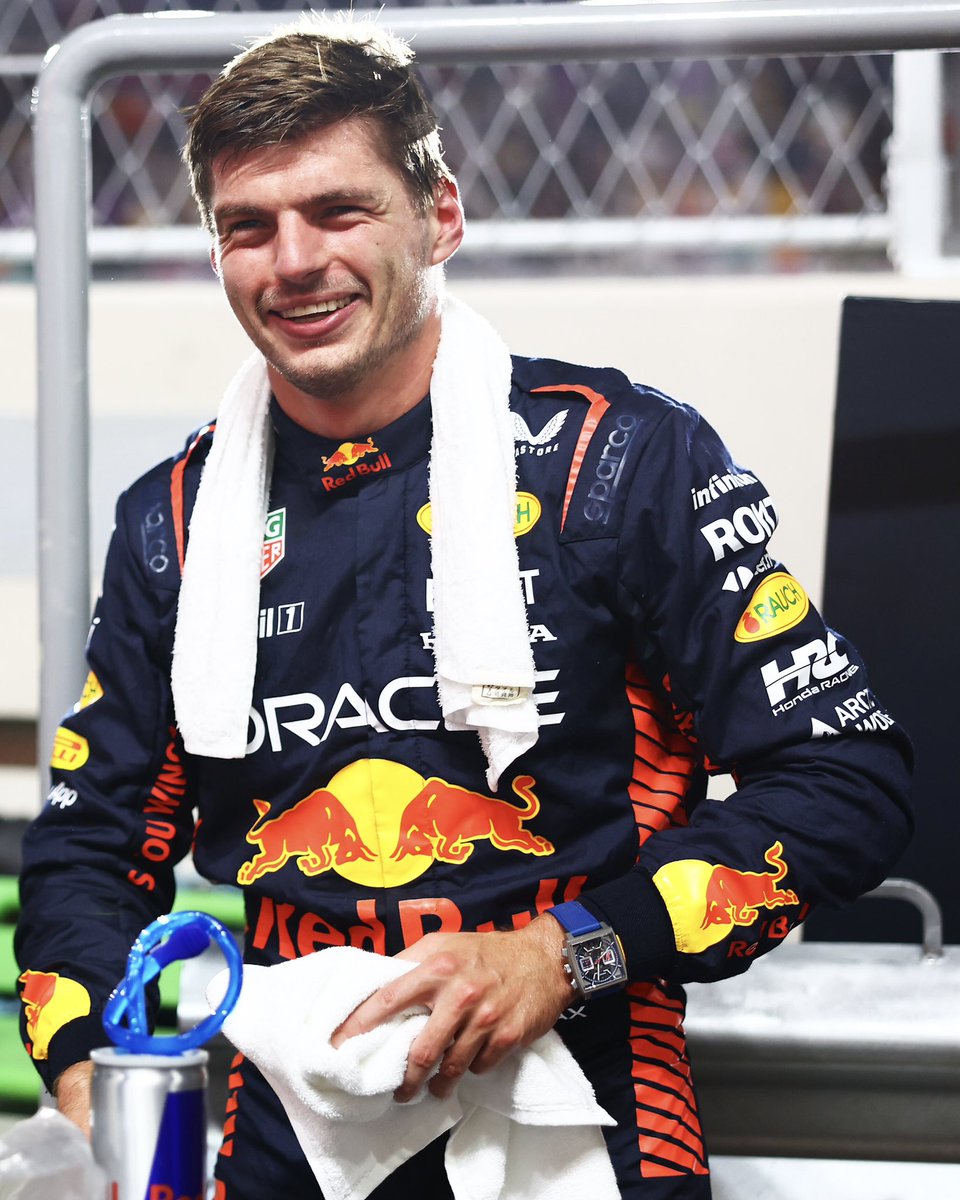 VerstappenCOM's tweet photo. Your #QatarGP pole man 🤩 https://t.co/pcI8hHfbbT