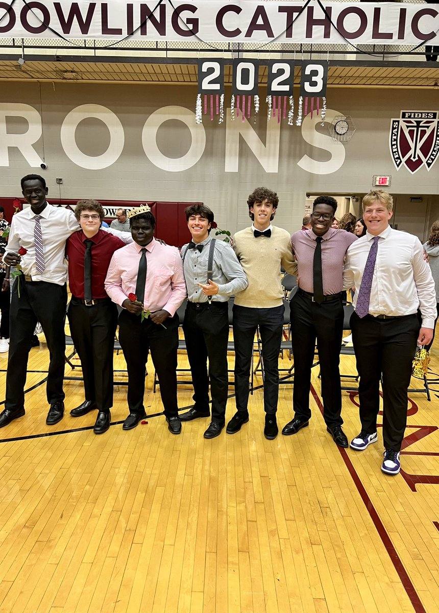 MaroonCrew's tweet photo. Congrats to our 2023 Homecoming King &amp; Queen, Atem Deng &amp; Abby Wilcox! 

Thanks to all of our outstanding candidates for a fun &amp; spirited Homecoming week! 

The Homecoming Dance will be held Sat, Oct 7th from 8-11:00pm in the DCHS cafeteria. https://t.co/3vWvK041gl