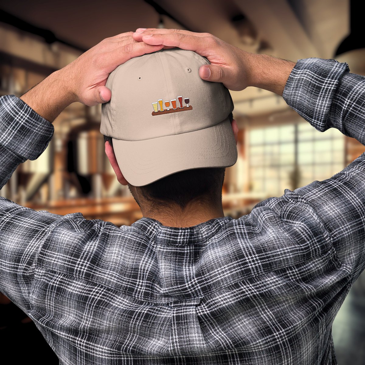 🍻🧢 Introducing The Flight Dad Hat, our best-selling cap! Featuring a stylish graphic of a beer flight, it's the ultimate accessory for your brewery adventures. Get yours today! 🍺🧢 #BeerFlight #BrewerySwag #BeerGeeks craftbrewingcollective.com/products/dad-h…