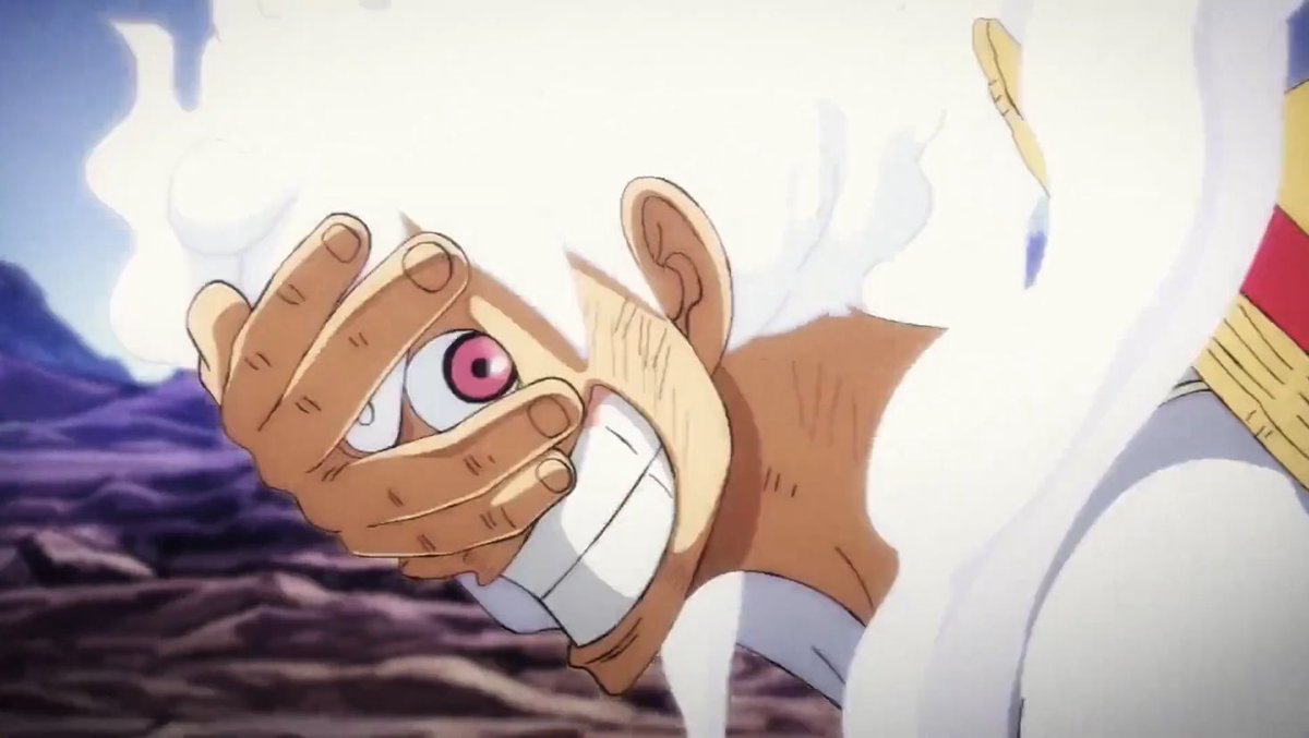 pewpiece's tweet photo. Luffy in Gear5 is the most beautiful thing I have witnessed in 2023 https://t.co/J458mHnCoq