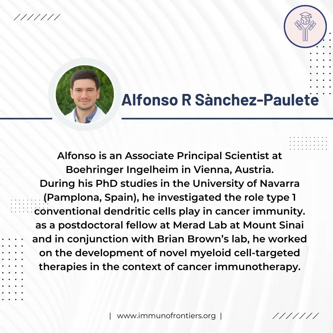 Get ready for our next Journal Club session on October 20, 2023, at 03 pm Algeria time.

Paper DOI: 10.1158/2326-6066.CIR-21-1075

registration forms: forms.gle/w9UXe5xmMcfABi…

#journalclub #immunology #cancer #CARTcell #resaerch #cancerimmunology
