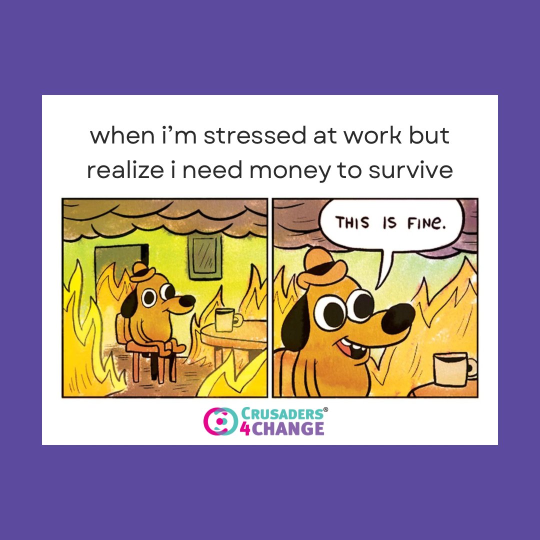 This is fine,,,🔥 🐶 #funnymoney #moneymemes #thisisfine