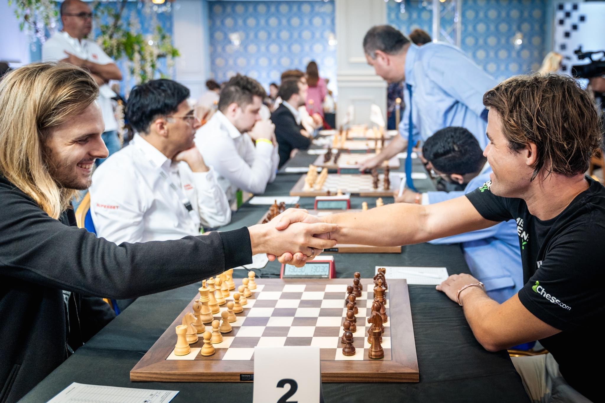 European Chess Union on X: Heading into the last round of the European  Open&Women's Chess Club Cups 2023 both tournaments have co-leaders on the  top and the last round will get to