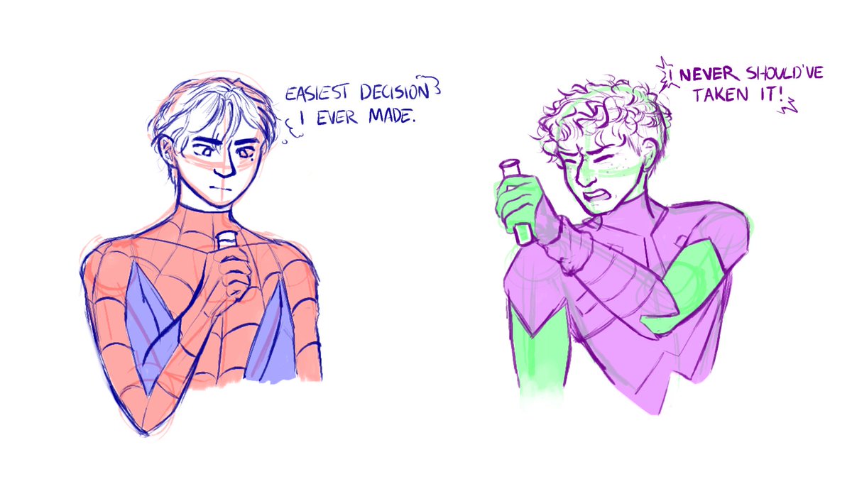 i don’t even know if this is a rkgk anymore

#spectacularspiderman #tssm #PeterParker #harryosborn