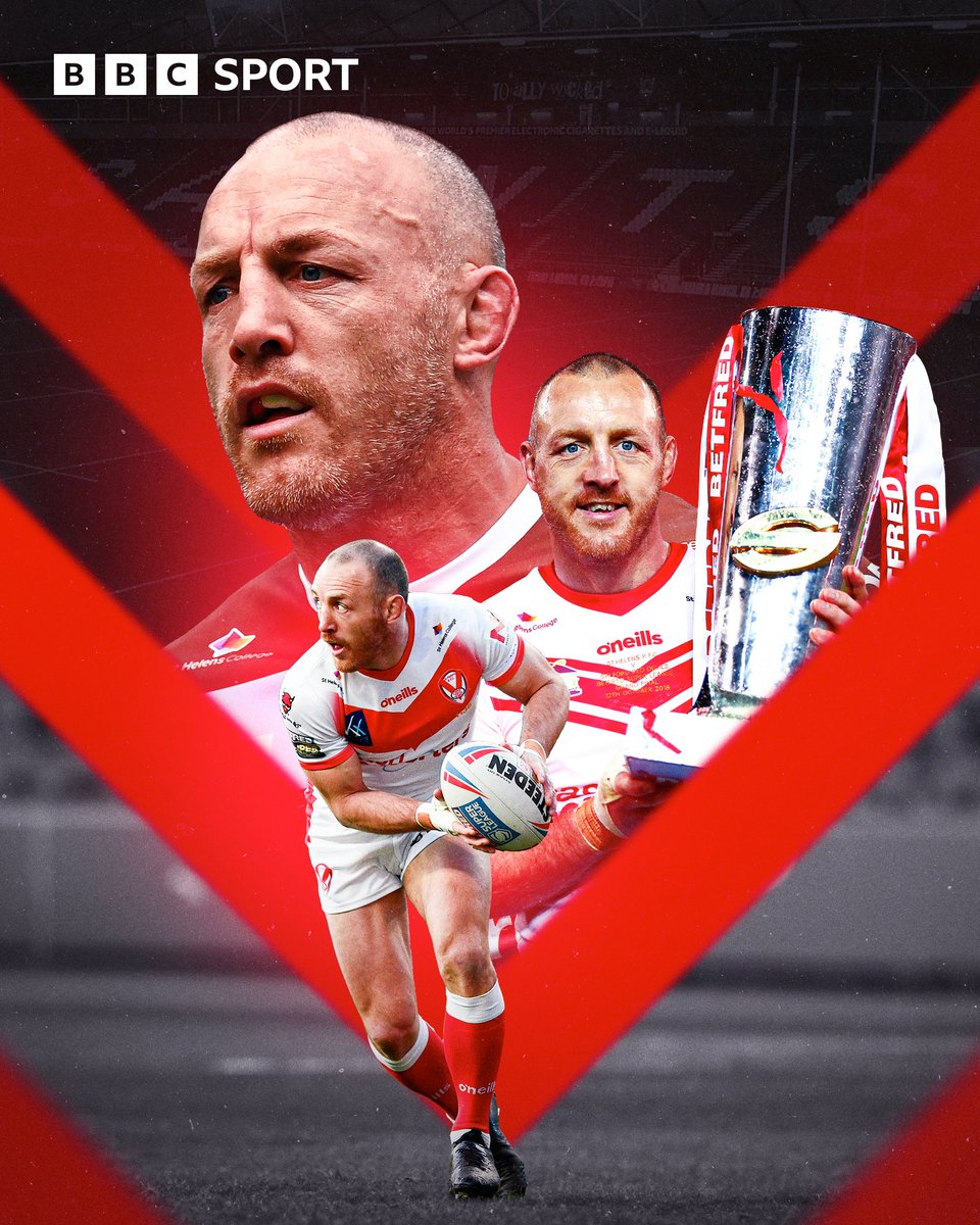 Captain. Leader. Legend 😇 St Helens and @SuperLeague legend James Roby's incredible career has come to an end 👏 What a career and servant to the sport. #BBCRL #SLCatStH