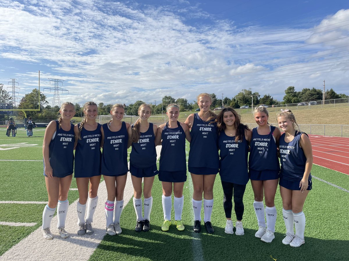 MHS_FieldHockey's tweet photo. We love our seniors! #letsgo #mhsfh #gostangs #seniornight  #classof2024 https://t.co/8VjWE2OEyi