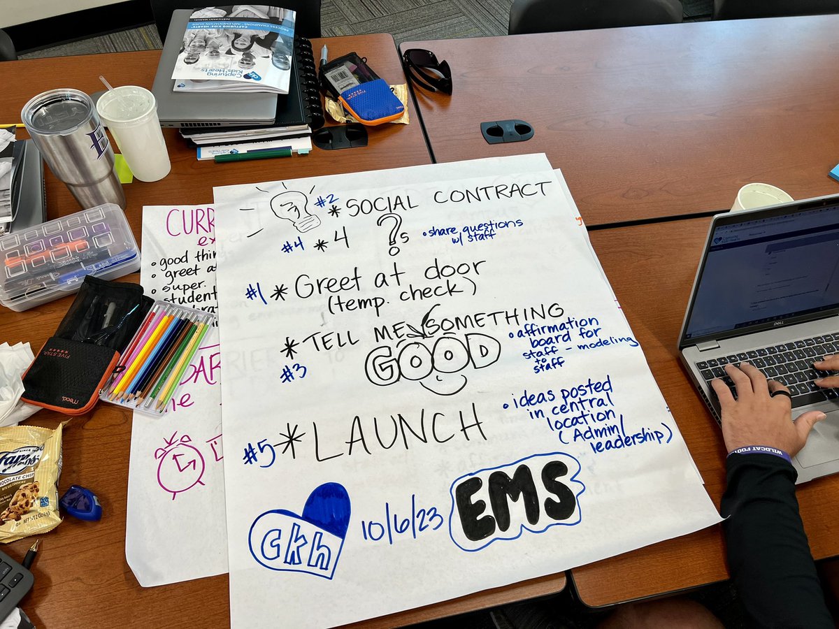 Thank you @IHeartCKH for a great day of learning! 🫶🏻 💜 We’re excited to share these strategies with <a href="/ELGINISD_EMS/">Elgin Middle School</a> as we grow relationships, share affirmations, collaborate with one another, and empower staff and students alike! #runyourbestrace <a href="/ElginTxISD/">Elgin ISD</a> <a href="/ElginAcademics/">EISD Teaching and Learning</a>