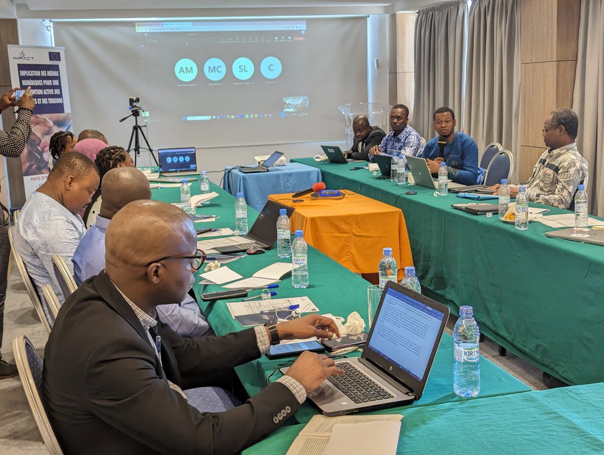 alfahimaya's tweet photo. J'ai participé à Abidjan ce 05 Octobre 2023 au troisième Comité de Pilotage du projet IMPACT (Implication des Médias Numériques dans la Prévention Active des Conflits et Tensions) mis en œuvre en Guinée et en Côte d'Ivoire par 5 organisations dont @ablogui. #Kibaro https://t.co/oDp5x8ynFQ