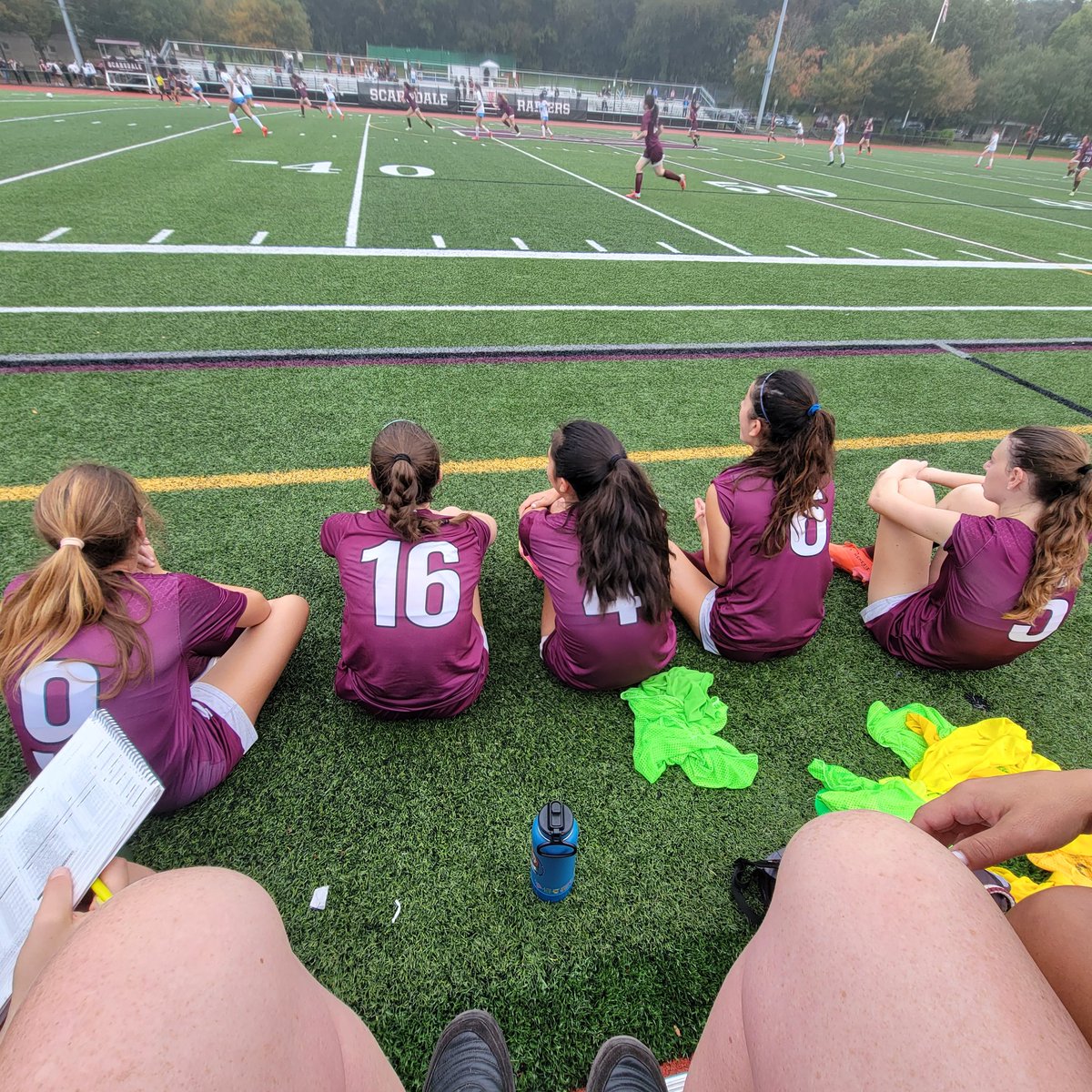 Scarsdale 3 Ursuline 1
Great team win with goals from A. Kahn (2), and Leah Brown.
Assists from Gia Asen and Stella Van Arsdale.
Ursuline goal off PK by Senior Megan Murphy
Lilly Tessler 0 saves 
Ursuline GK 7 saves