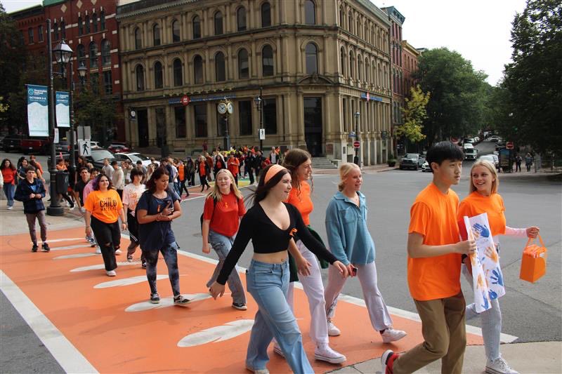 Words cannot describe our gratitude to Elder Charlie Nicholas and Knowledge Keeper Kate Akagi for doing a Blanket Exercise with us &amp; sharing their wisdom and experiences so we may learn and act towards Truth &amp; Reconciliation. An unforgettable experience. Woliwon!