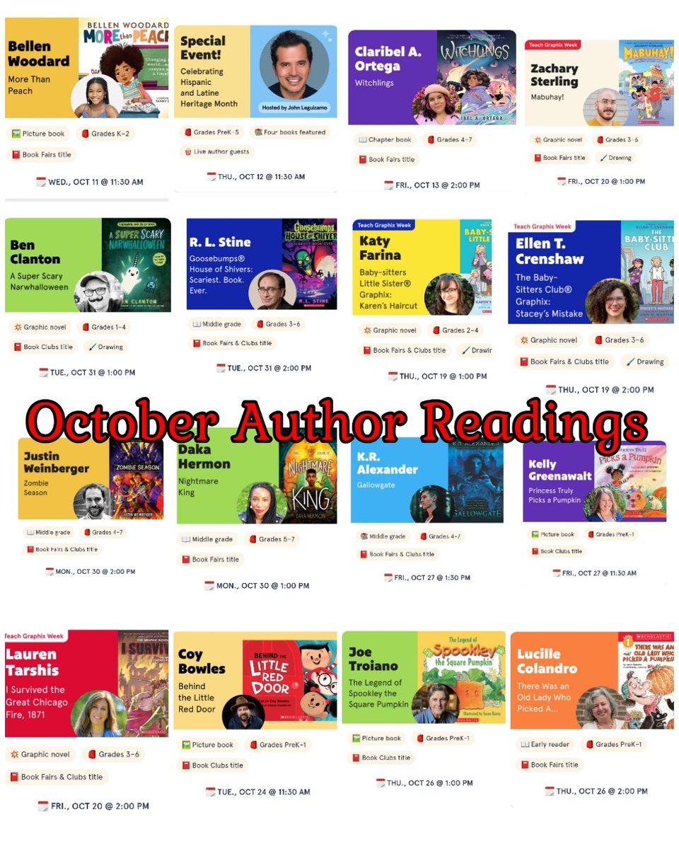 Meet authors in weekly live events for your students. 
There’s a new (FREE!) live read-aloud event every week featuring a host-moderated interactive segment for kids. 
storyvoice.scholastic.com/streams/public
<a href="/LBpublicschools/">Long Branch Public Schools</a>
