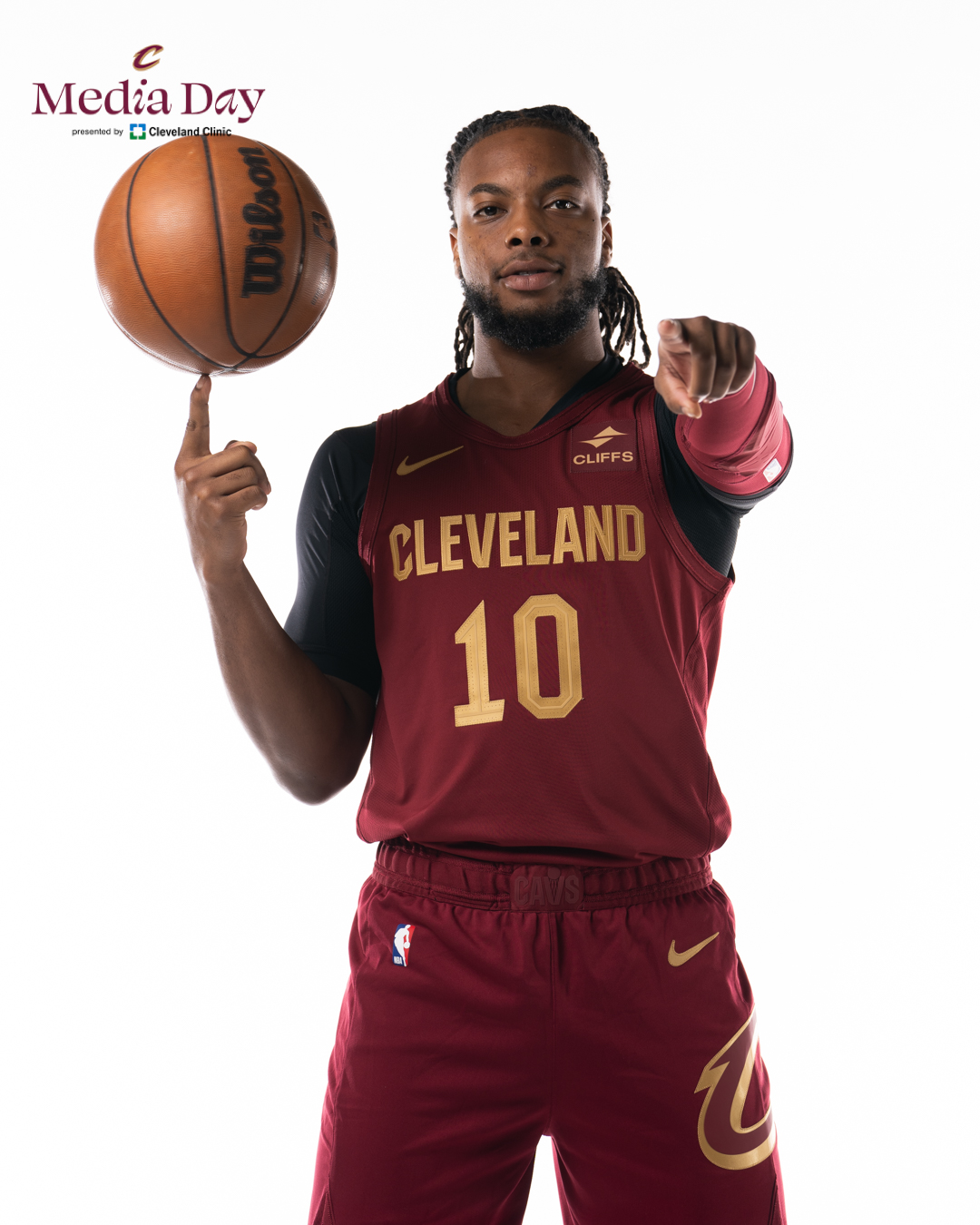 2022 Cleveland Cavaliers GARLAND#10 Urban Edition Red NBA Jersey