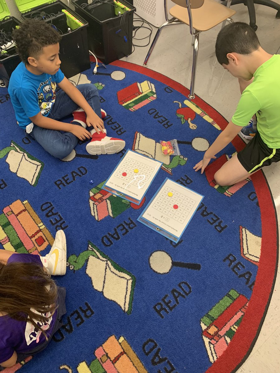 We had a lot of fun practicing our multiplication fact fluency today <a href="/WeAreMPSD/">MPSD</a>