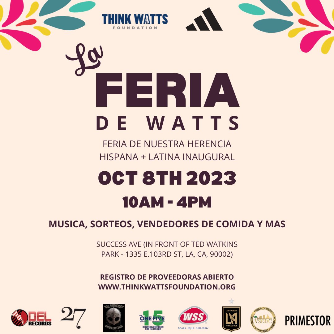 HealthNet's tweet image. We are proud to be one of the sponsors of the La Feria De Watts Hispanic Heritage Street Fair this Sunday. Enjoy this day of honoring our culture and heritage while engaging with your community! 
#SundayFunday #SupportYourCommunity #HealthNet