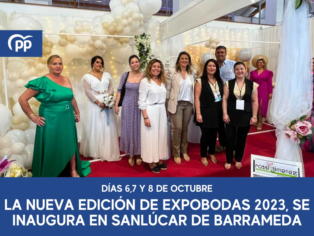 𝐄𝐥 𝐏𝐚𝐥𝐚𝐜𝐢𝐨 𝐝𝐞 𝐄𝐱𝐩𝐨𝐬𝐢𝐜𝐢𝐨𝐧𝐞𝐬 𝐝𝐞 𝐒𝐚𝐧𝐥𝐮́𝐜𝐚𝐫, 𝐚𝐜𝐨𝐠𝐞 𝐮𝐧𝐚 𝐧𝐮𝐞𝐯𝐚 𝐞𝐝𝐢𝐜𝐢𝐨́𝐧 𝐝𝐞 𝐄𝐗𝐏𝐎𝐁𝐎𝐃𝐀𝐒.

Durante los días 6,7 y 8 de octubre, tendrá lugar la nueva edición de EXPOBODAS y EVENTOS en #Sanlúcar

shorturl.at/eflo6