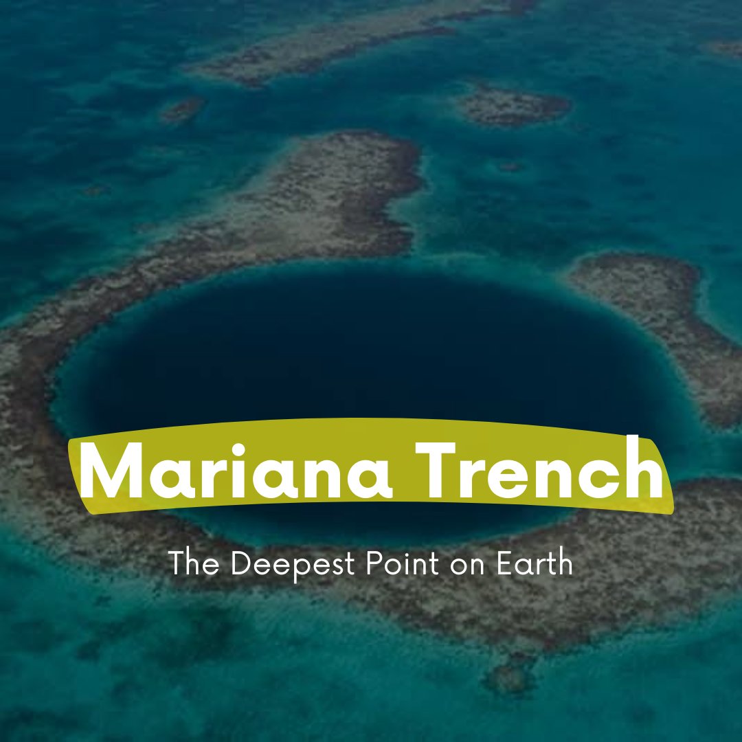 iamjekol's tweet image. The deepest point on Earth is the Mariana Trench in the Pacific Ocean. The deepest part of this trench is known as the Challenger Deep and is approximately 10,929 meters (35,856 feet) deep.