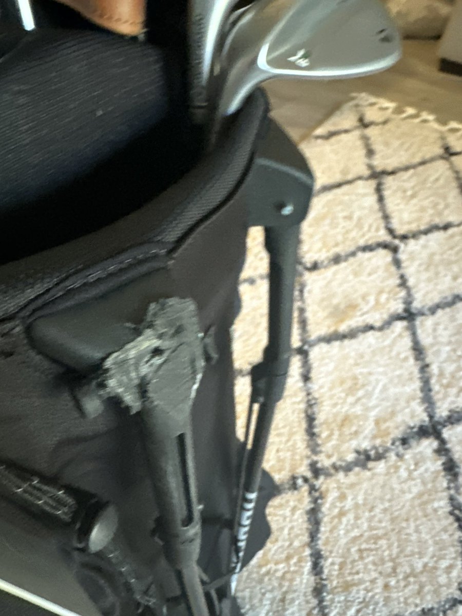 CarneysCabbage's tweet photo. @SouthwestAir can you please explain how something like this happened? Are they just being dragged behind the luggage cart down the tarmac? https://t.co/uUKTsRcKov