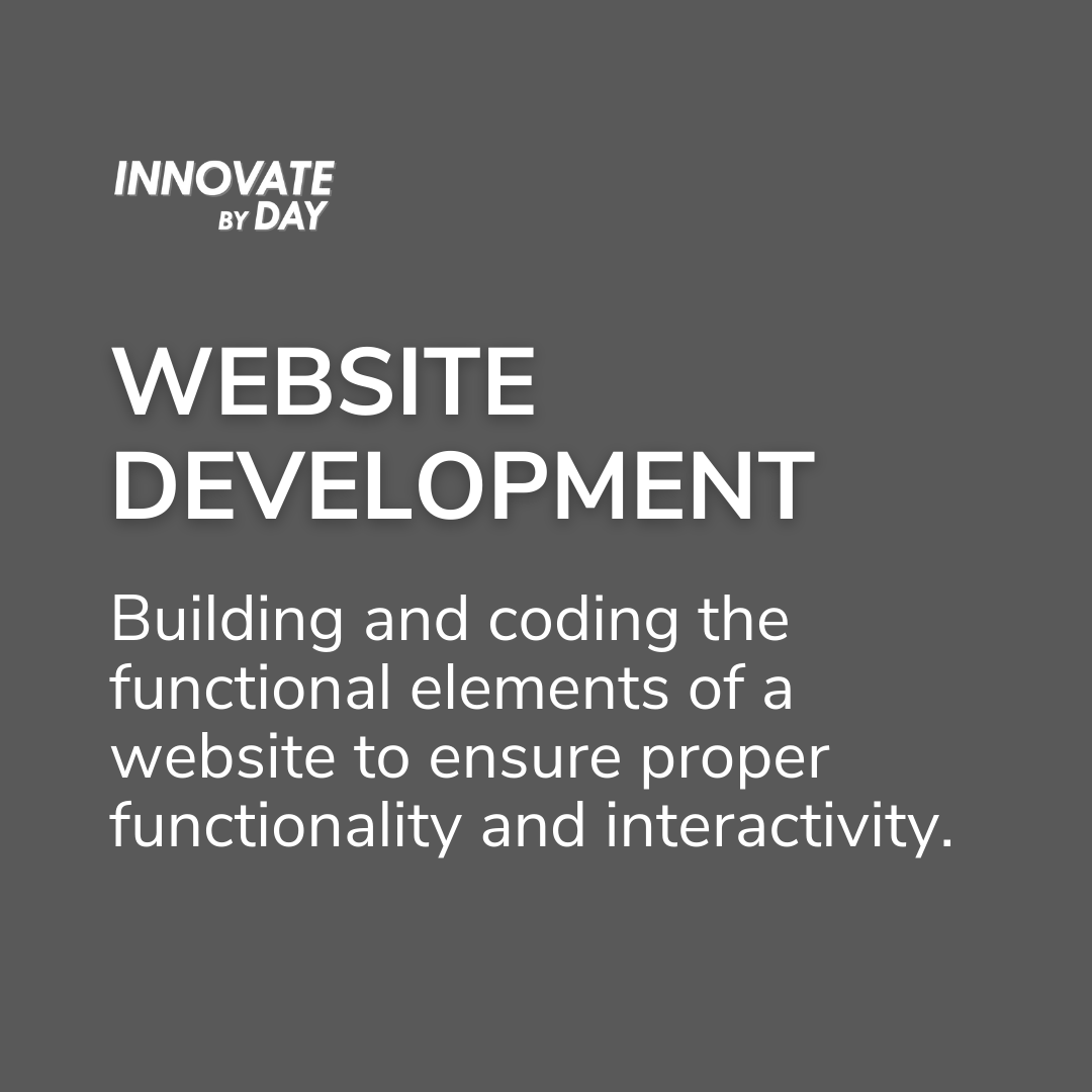 Although they are often confused with one another, website design and website development serve different purposes and have unique functionalities. 

Swipe to learn more about their main functions ⬇️: 

#Websitedesign #WebsiteDevelopment #DigitalMarketingAgency #InnovateByDay