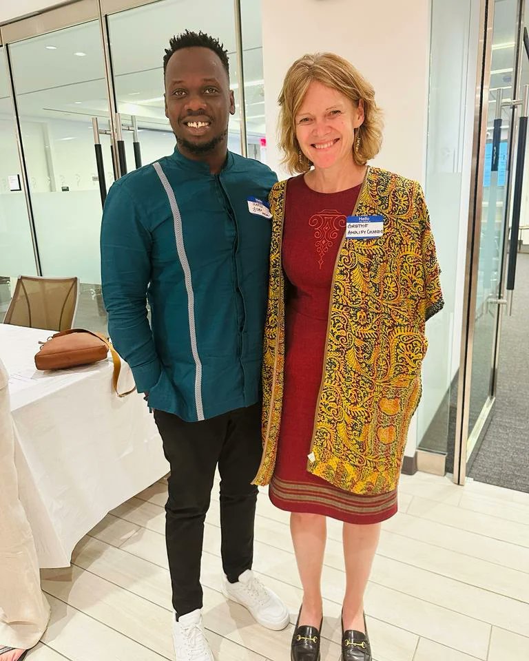 Joining the <a href="/amplifyfund/">AmplifyChange</a> and Population Council's event during UNGA78, <a href="/HardyRuremesha/">Hardy.H Ruremesha</a>, JSBM's founder &amp; ED, got to meet Grethe Petersen, CEO of Amplify Change.