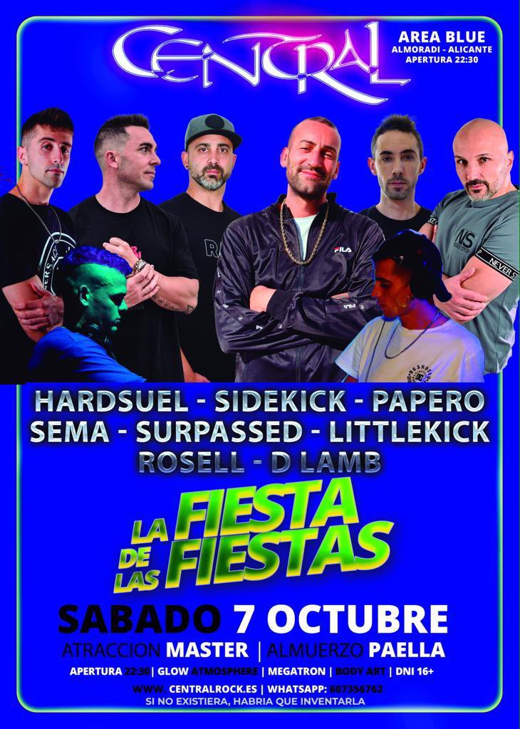 Resvrged's tweet photo. 😈 𝐕𝐎𝐋𝐕𝐄𝐌𝐎𝐒 𝐀 𝐋𝐀 𝐒𝐀𝐍𝐓𝐀 𝐂𝐀𝐒𝐀 😈

Os espero el próximo sábado 7 de octubre en el Área Blue de @centralalmoradi para que disfrutemos juntos de este día tan especial. 

Preparaos porque voy a soltar todo mi arsenal!! 
🔥🔥🔥🔥💣💣💣

🅖🅛🅞🅦 🅘🅝 🅣🅗🅔 🅓🅐🅡🅚 https://t.co/O8cPRx8VT9