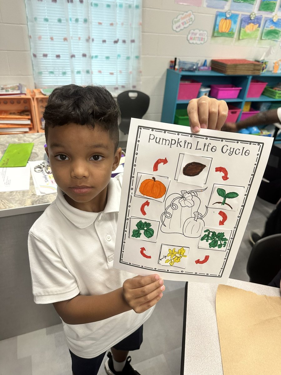 We learned about the life cycle of a pumpkin on Pumpkin Day! <a href="/bay_minette/">Bay Minette Elementary</a>