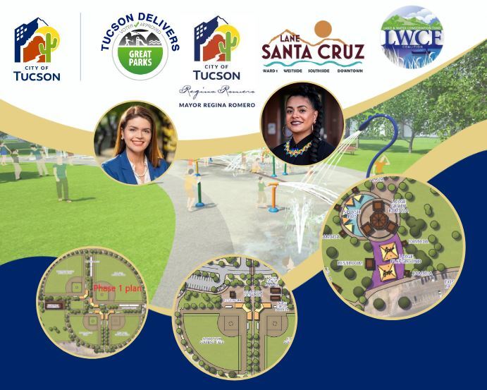 Mayor <a href="/TucsonRomero/">Regina Romero</a>, Ward 1 Council Member <a href="/LaneSantaCruz1/">Lane Santa Cruz</a>, and Tucson Parks and Recreation will break ground on improvement projects for Joaquin Murrieta Park, 1400 N. Silverbell Road. The event will take place on Tuesday, Oct. 24, at 4:30 p.m. 
content.govdelivery.com/accounts/AZTUC…