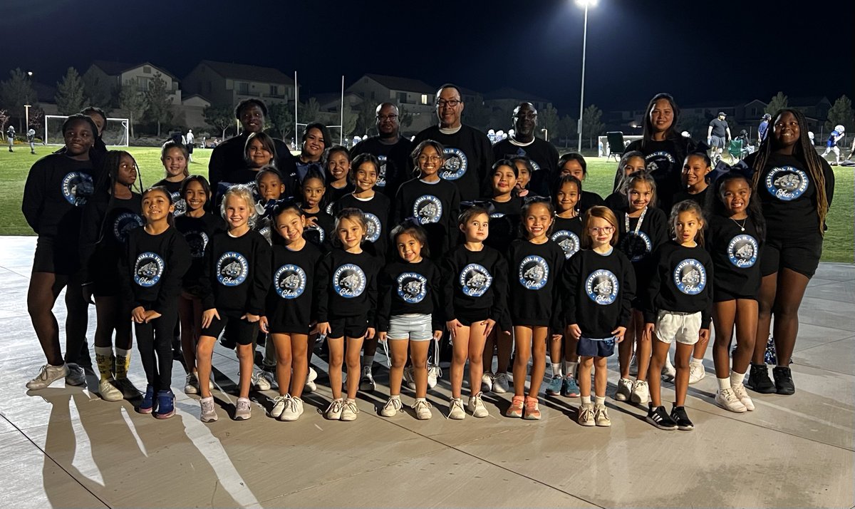 EgletLaw's tweet photo. Eglet Adams is proud to sponsor the Centennial Jr. Bulldogs Cheer Squad. Our very own Loren Martinez leads this incredible group, including her talented daughter Kali. Go Bulldogs! https://t.co/jdDugzLqiv