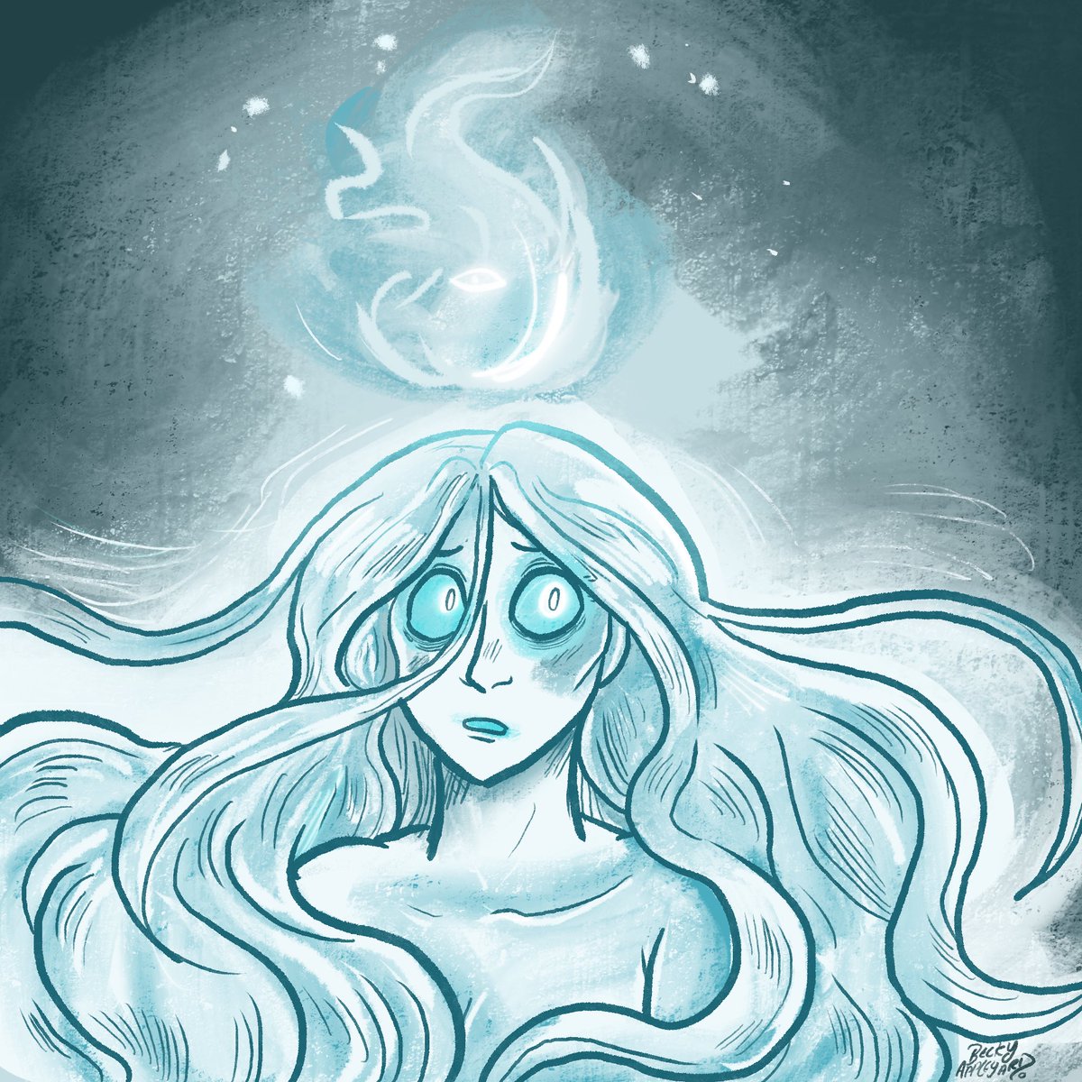 Feeling Blue #oc #webcomic #comic #ghost