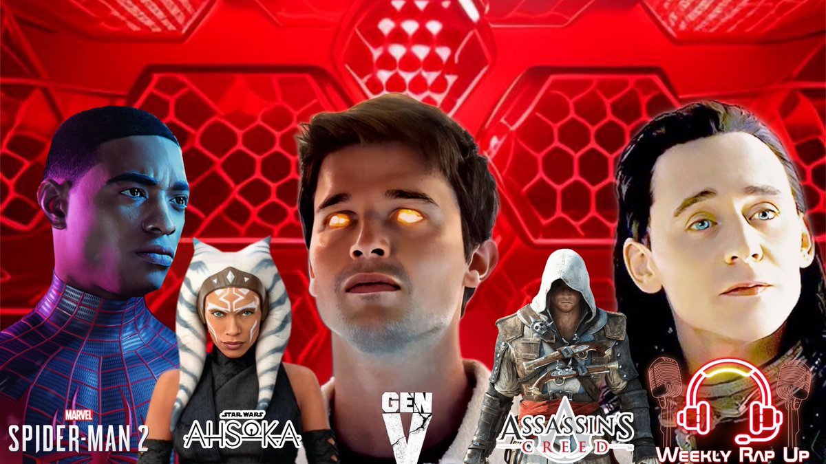 DoomkillaHD's tweet image. This Week on the Rap Up !!!

#SpiderMan2 

#Loki2 

#GenV 

#AssasinsCreed 

&amp;amp; More !!!!

Join @JkunPrime and Myself as we give you the news of the week !!!