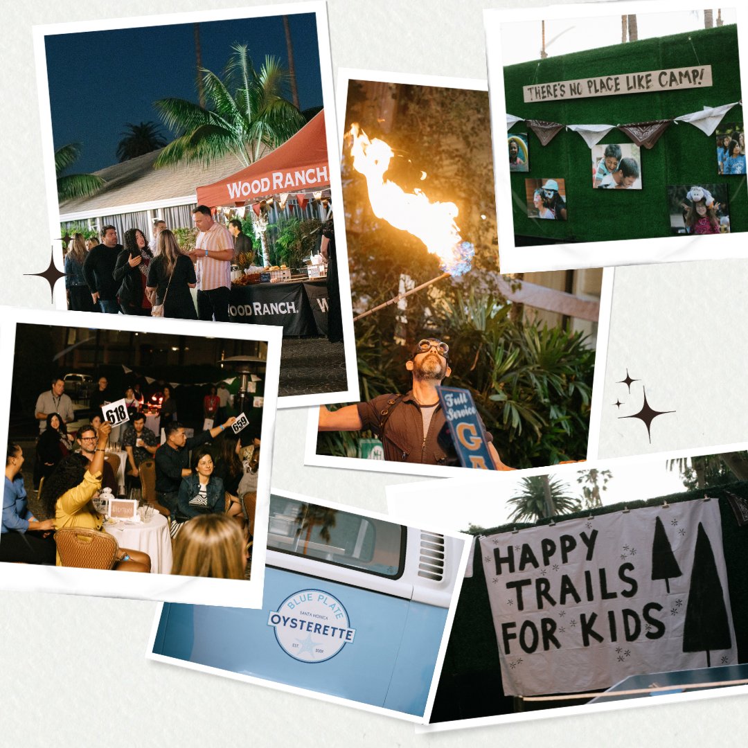 Thanks to over $300k raised from our 6th Annual Taste of Camp, more kids impacted by the foster care system will get to attend summer camp and other year-round programs. Our hearts are full. Thank you for your generosity and support. 🏕💙There is still time to donate!