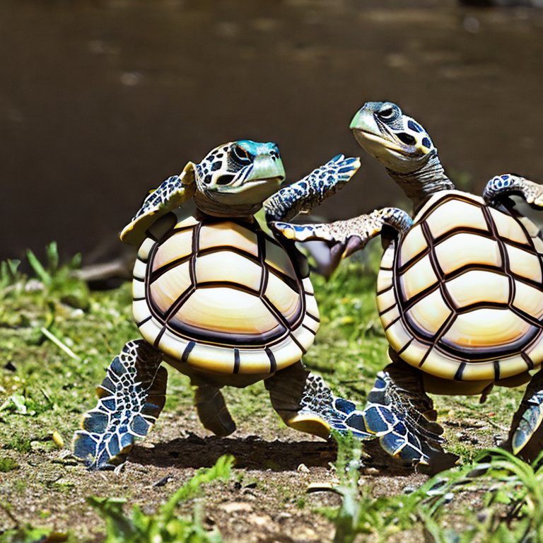 Best_Collabs's tweet photo. "Turtles dancing" https://t.co/lF64dRUJ3c