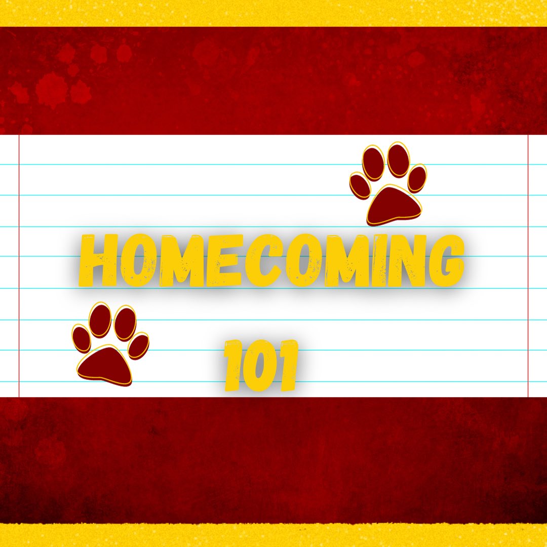 What’s your advice to students for Homecoming?🐅 Please keep it in clean. 😩
