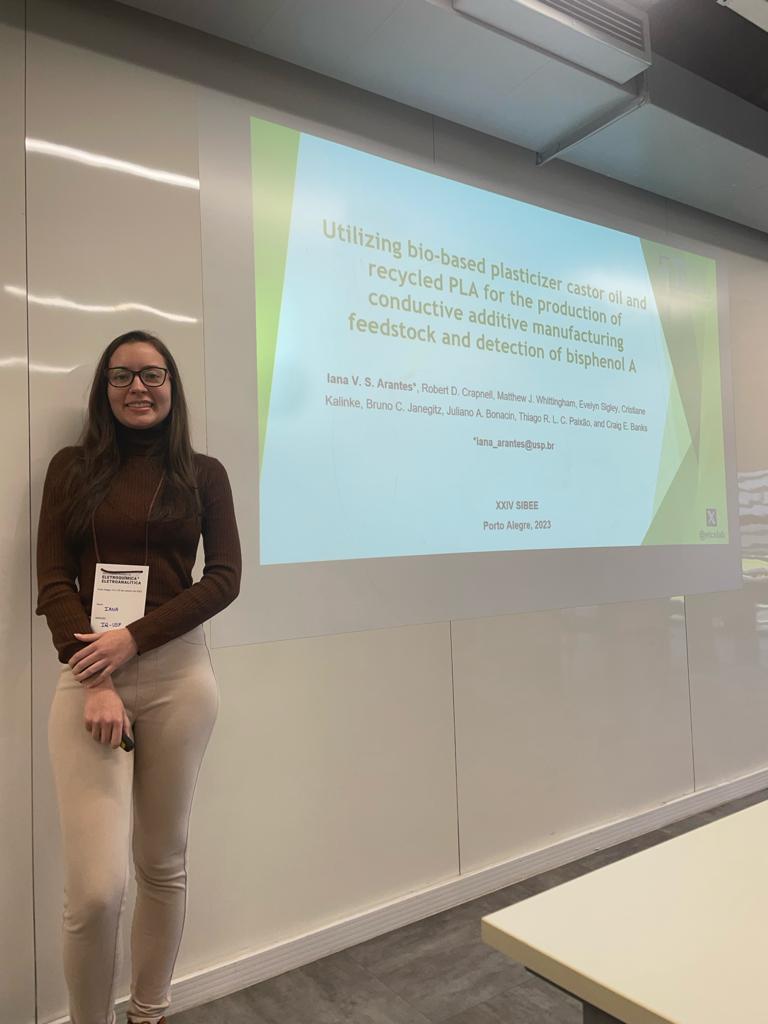 etcslab's tweet photo. Part 1: Positive balance, 1 invited lecture, 7 oral presentations and a poster. Being the award-winning poster. Congratulations guys. #SIBEE2023 @thiagorlcp priscila @IanaSpadini @williamvelloso2 https://t.co/wTXil23Jg3