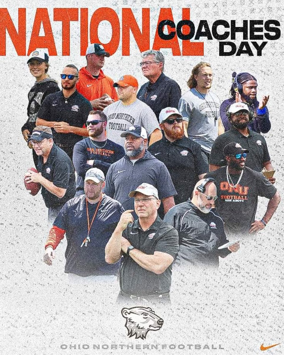 OhioNorthernFB's tweet photo. Thank you to our coaches https://t.co/ubT8F3TgvD