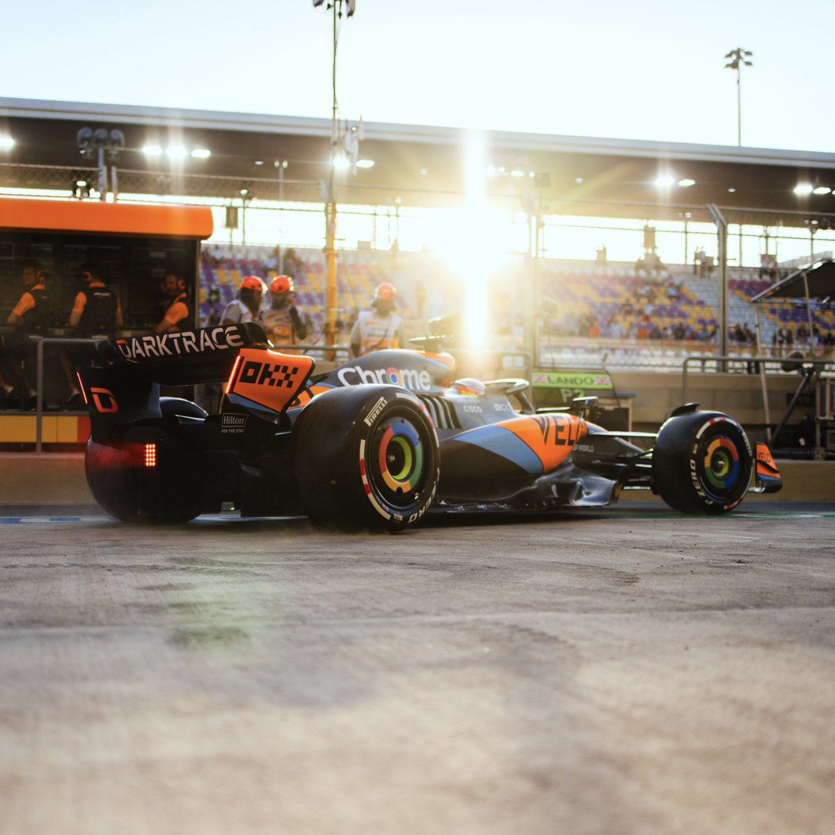 McLarenF1's tweet photo. Rest up, MCL60. Back stronger tomorrow. 💪

#QatarGP https://t.co/RvCeyuHRq1