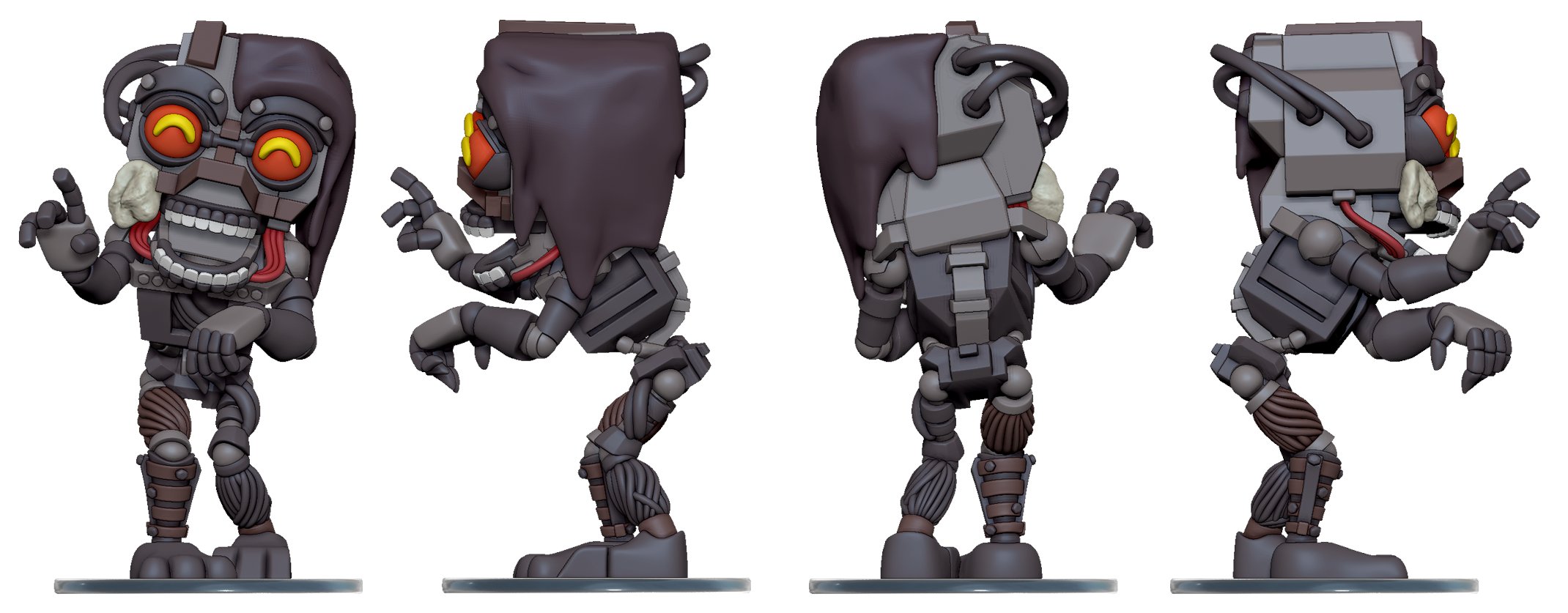 JonnyBlox on X: YouTooz's 'Five Nights at Freddy's: Security Breach -  RUIN' wave of figures releases November 28th! The Five Nights At Freddy's  Game 2 Print featuring the Withered animatronics and Puppet