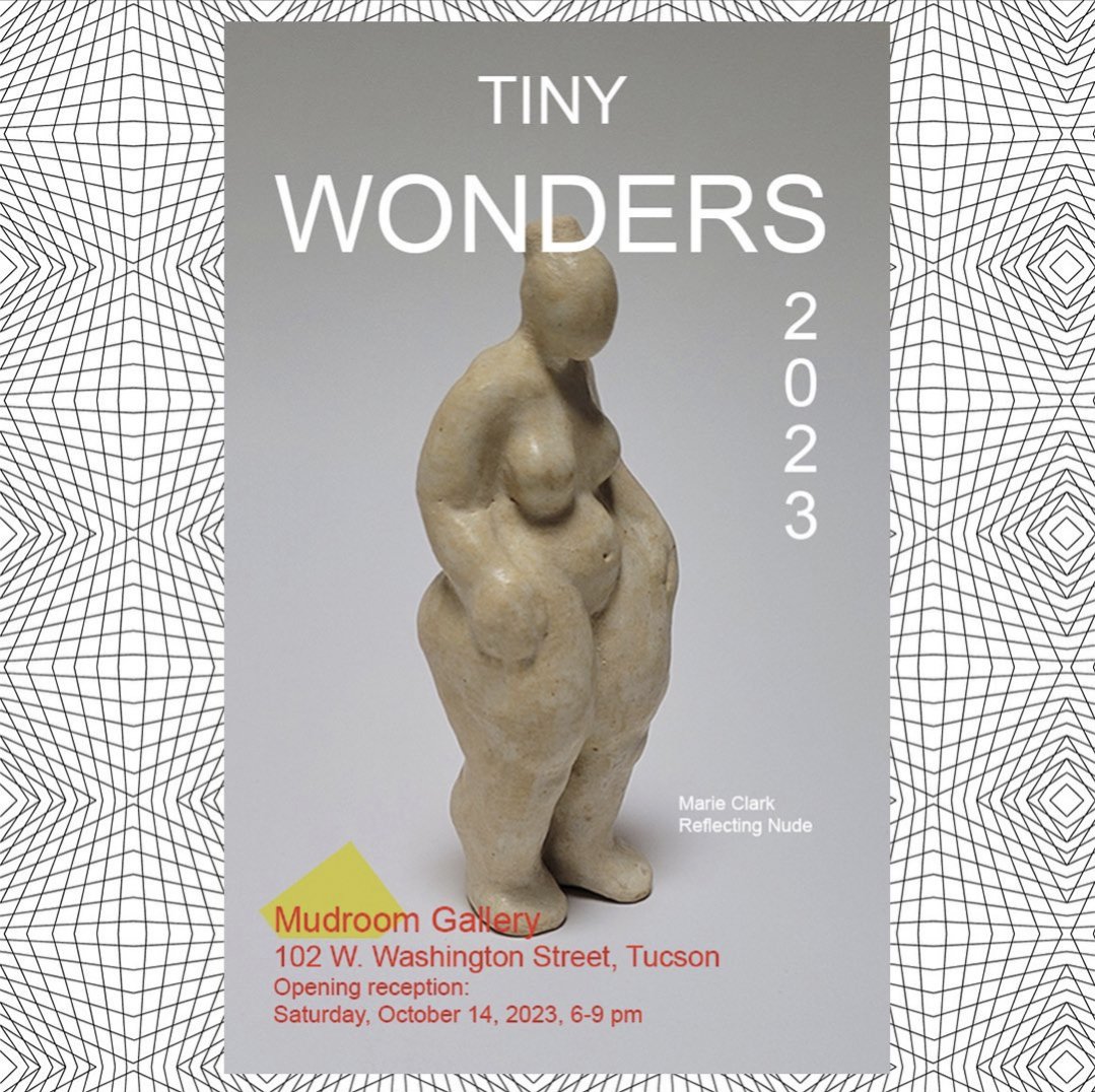 these two works I posted in August will be in the Tiny Wonders exhibition, at the opening of Mudroom Gallery. The show is running until December 10