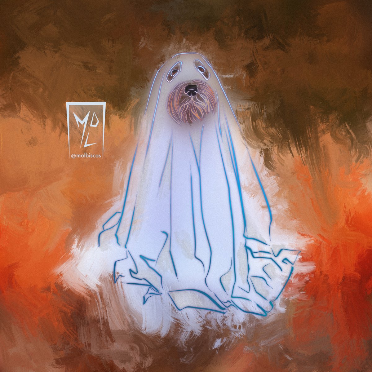molbiscos's tweet photo. ◆ Boo ◆

#digitalart #art #doodle #arte #artedigital #digitalartist #digitalartwork #illustration #drawing #sketch #ghost #dog https://t.co/b8zQjtEtQH