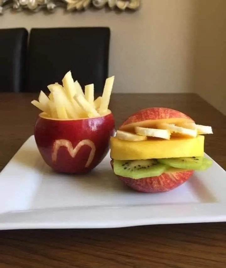 Nibbi: I want Burger n fries baby.

Le unemployed nibba: