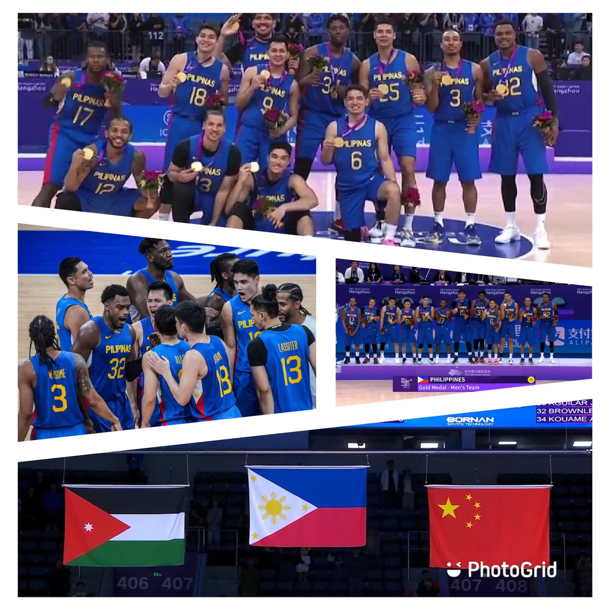 They have done it! #GilasPilipinas #GilasGOLD #AsianGames2023 ❤️