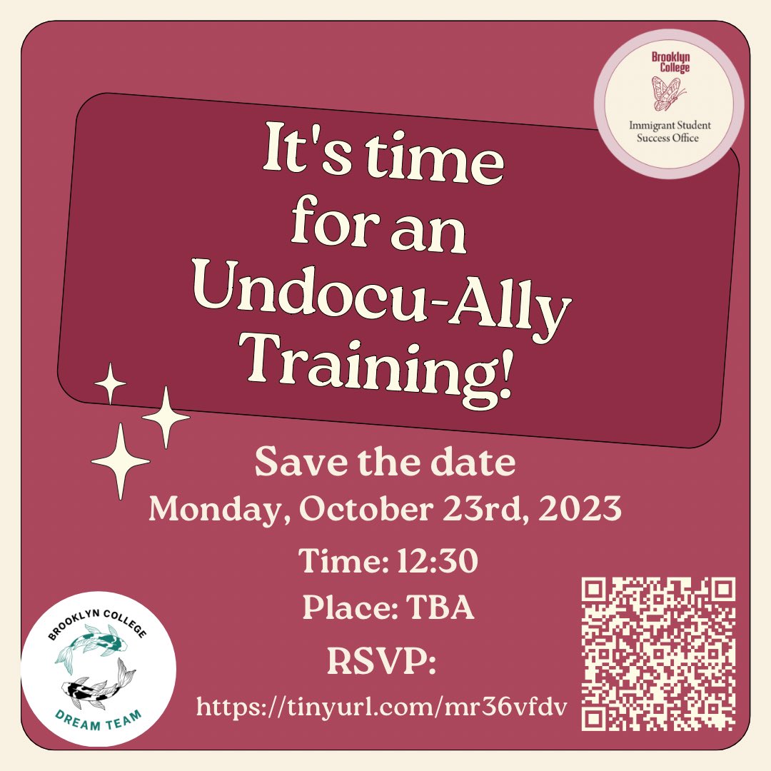 Brooklyn College Immigrant Student Success Office tweet media